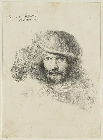 Portrait d'homme au chapeau à plume, dit autoportrait