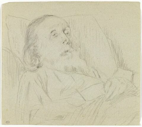 Degas au lit, image 1/2