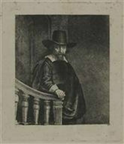 Le docteur Ephraïm Bueno, d'après Rembrandt