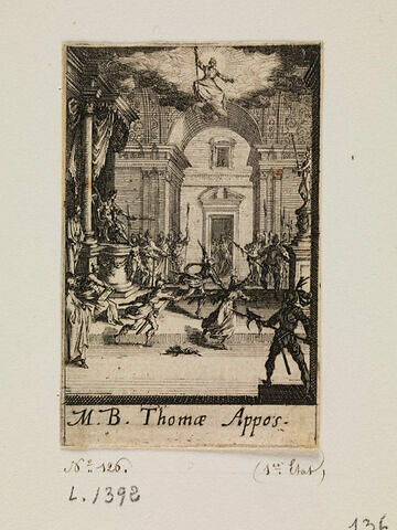 Le martyre de saint Thomas, image 1/1