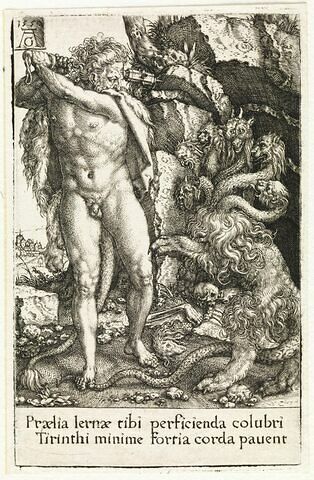 Hercule combattant l'hydre de Lerne, image 1/1