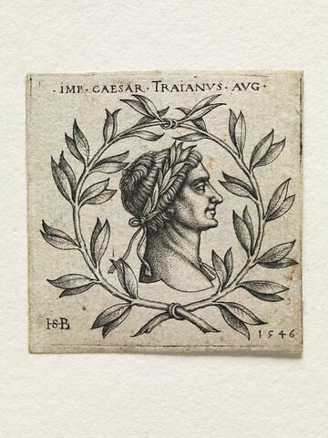 Buste de l'empereur Trajan, image 1/1
