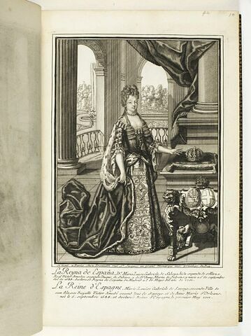 La Reine d'Espagne Marie Louise de Savoie, image 1/1