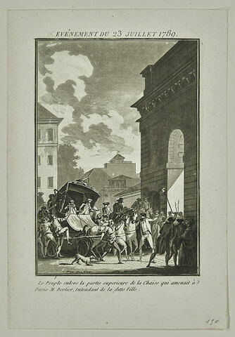Evénement du 23 juillet 1789, image 1/1