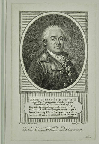 Jacques François de Menou, image 1/2