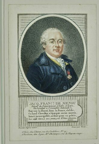 Jacques François de Menou, image 1/2