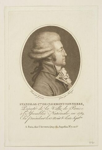 Stanislas comte de Clermont Tonnerre, image 1/1