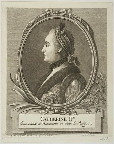 Catherine II Impératrice et Autocratrice de toutes les Russies
