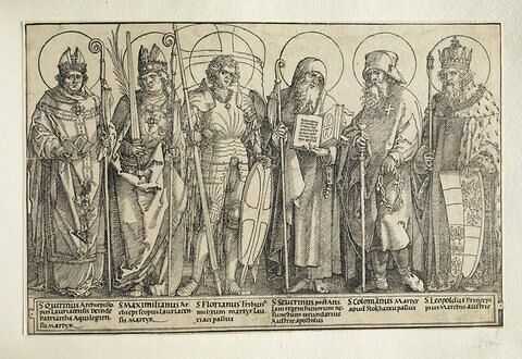 Les Saints patrons de l'Autriche, image 1/1