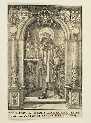 Saint Sebald dans une niche, image 1/1