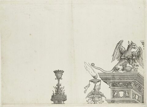 L'arc de triomphe de Maximilien : couronnement de la partie gauche de la composition, image 1/5