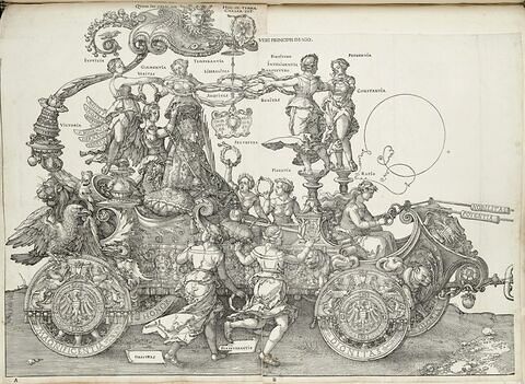 Le char de triomphe de Maximilien Ier : Fidentia et Ratio, image 1/1