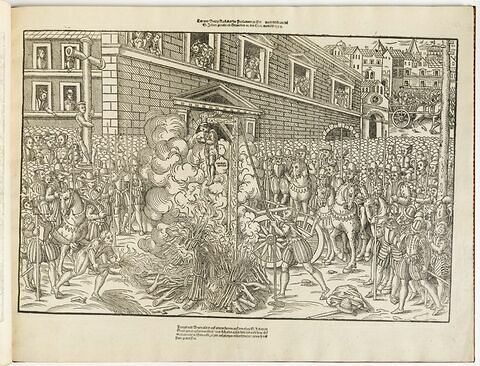 Anne du Bourg, conseiller du Parlement de Paris brûlé à Saint-Jean-en-Grève le 21 décembre 1559, image 1/1