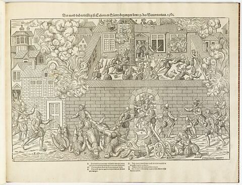 Massacre de Cahors en Quercy, le 19 novembre 1561, image 1/1