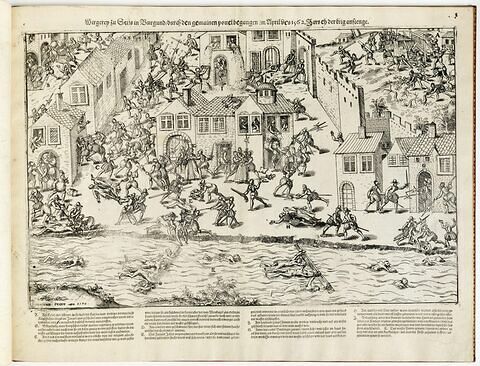 Le massacre de Sens, en Bourgogne, en avril 1562