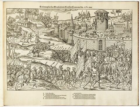 Le massacre de Montbrison, dans le Forez, juillet 1562, image 1/1