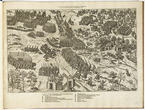 La deuxième charge de la bataille de Dreux, où le Prince de Condé poursuit la victoire, le 19 décembre 1562
