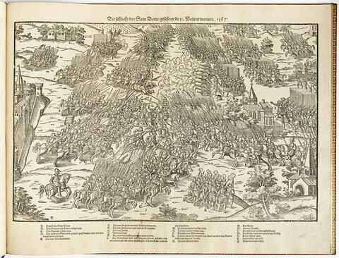 La bataille de Saint-Denis donnée la veille de saint Martin en 1567, image 1/1