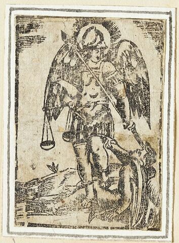 Archange Michel terrassant un ange rebelle, image 1/1