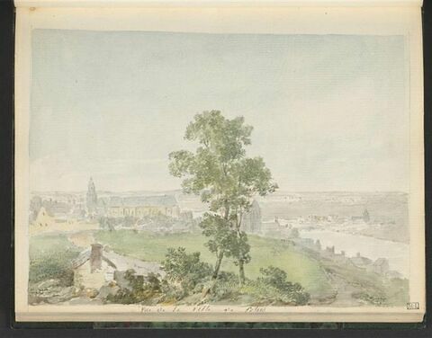 Vue de la ville de Blois, image 1/1