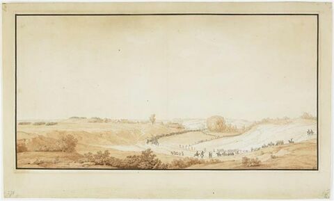 L'arrivée du convoi à Hoff, le 6 février 1807, image 1/1