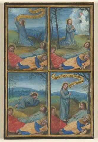 Le Christ au jardin des oliviers, en quatre scènes, image 1/1