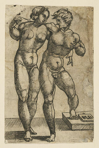 Homme et femme nus, image 1/1