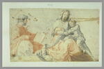 Sainte Famille et silhouette d'une figure d'enfant, image 2/2