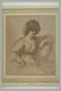 Femme, assise, le bras reposant sur un vase : une sibylle (?), image 2/2