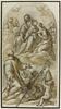 Apparition de la Vierge à l'Enfant et de sainte Madeleine à saint Bruno, image 1/2