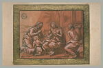La Sainte Famille avec le petit saint Jean et l'Agneau, et sainte Elisabeth, image 2/2