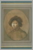 Buste d'homme, de trois quarts, coiffé d'une toque et vêtu d'un pourpoint : portrait de Tommaso Salini?, image 3/3