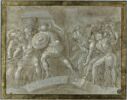 Horatius Cocles défendant le pont Sublicius contre les ennemis, image 1/2