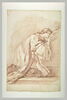 Un diacre ? Saint Jean Baptiste baisant la main du Christ ?, image 2/2