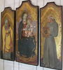 Triptyque (La Vierge et l'Enfant ; saint Pierre ; saint Bernardin de Sienne), image 2/3