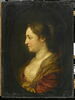 Portrait en médaillon d’un membre de la famille Fourment, dit auparavant Portrait de Suzanne Fourment (1599-1643), sœur d’Hélène Fourment, la seconde femme de Rubens, image 1/2