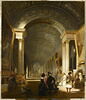 Vue de la Grande Galerie du Louvre, 1841, image 1/2