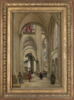 Vue de l'intérieur de la cathédrale de Sens., image 3/4