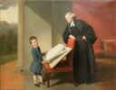 Le Révérend Randall Burroughes (1733-1799) et son fils Ellis(1764-1831), de Long Stratton (Norfolk), 1769, image 3/5