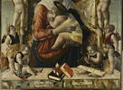 La Vierge allaitant l'Enfant avec huit anges musiciens, image 4/10