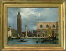 Vue d'une partie du Palais Ducal et de la Piazzetta à Venise, image 2/2