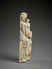 Statuette : Vierge à l'Enfant allaitant, image 4/5