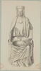 Statuette : Vierge trônante, image 18/20