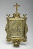 Bénitier d'argent doré représentant l'Adoration des bergers, d'après Corneille van Clève, image 1/7