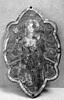 Plaque ovale et quadrilobée : Christ de Majesté, image 3/4