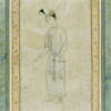 Jeune indien vêtu d'une robe et tenant un fuseau (page d'album), image 6/6