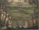Les empereurs Akbar et Jahangir avec des soufis et des yogis (Album Nana), image 10/13