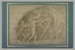 Orphée, se retournant, perd Eurydice attrapée par Pluton, image 2/2