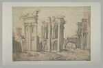 Le Temple de Minerve, sur le Forum de Nerva, image 2/2