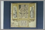La Cène, projet d'un tableau d'autel, en triptyque avec deux volets, image 4/4